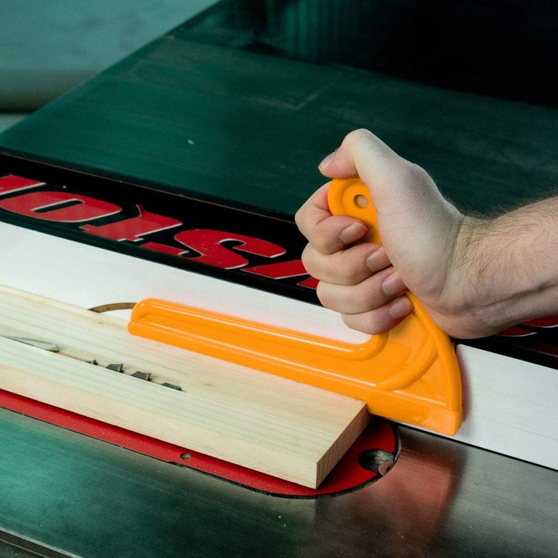 POWERTEC L-Push Stick Fits Table Saw, Router Table, Shaper. Wood Pusher Reduces Kickback & Increases Safety for Wood working Accessories. 2PK (71030) - Image 3